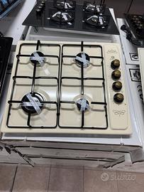 Piano cottura 4fuochi beige rustico nuovo garantit