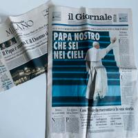 Il Giornale - Edizione morte Giovanni Paolo II