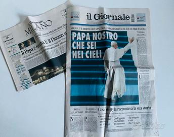 Il Giornale - Edizione morte Giovanni Paolo II