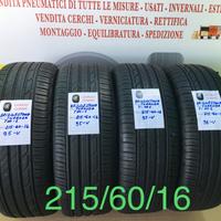 Gomme 215/60/16 Nuove e usate