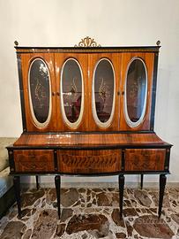 Credenza Art Déco anni ’30 con vetrine – legno