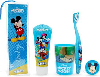 Sacchetto Mickey Mouse con spazzolino, dentifricio