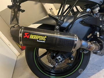 Terminale Akrapovic Omologato Kawasaki zx-10r 2010