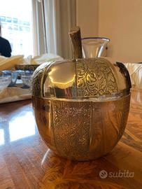 Portaghiaccio vintage silver plate 22 cm