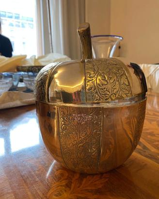 Portaghiaccio vintage silver plate 22 cm
