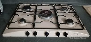 piano cottura 5 fuochi 