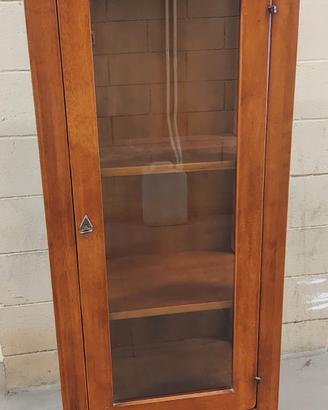 VETRINA IN LEGNO STILE RUSTICO 