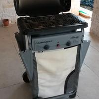 Barbecue gas e pietre laviche