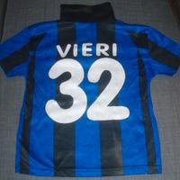 T-shirt maglietta Inter Bobo Vieri bambino vintage