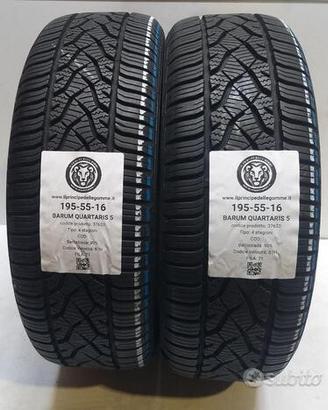 2 gomme 195 55 16 barum a37633