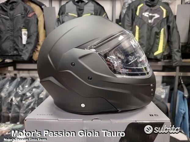 AIROH Casco Modulare Mathisse - Explore - Blue - Motor's Passion