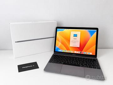 MacBook 2017 12” Laptop 512GB SSD GARANZIA APPLE