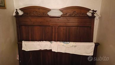 Letto legno vintage 