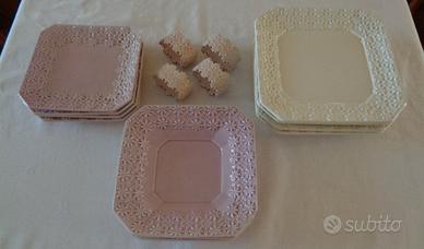 Ceramica Costa di S. Campagnolo 1970  Servizio x 4