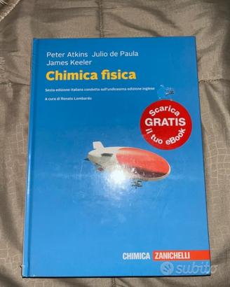 Nuovo! Chimica Fisica di Peter Atkins