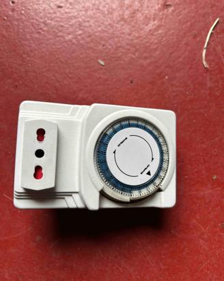 Programmatore Timer 16 A, Nero/Bianco