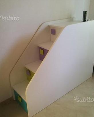 Scala contenitore cameretta Colombini
