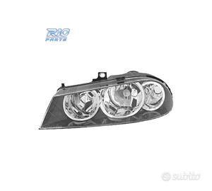 FANALE SINISTRO ALFA ROMEO 156 03-05 CROMATO NERO