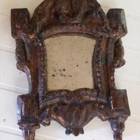 Antica specchiera dorata  a mecca