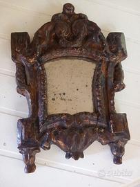 Antica specchiera dorata  a mecca