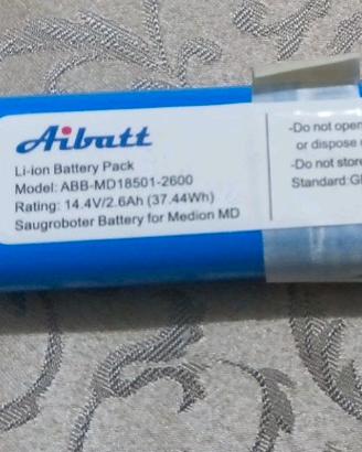 Aibatt Batteria agli ioni di litio da 14,4V/2.6Ah,