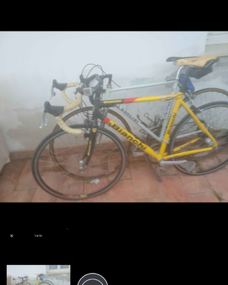Bici corsa bianchi