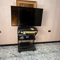 Mobile porta tv con ruote e mensole
