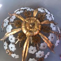 Applique fiore in murano