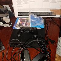 PlayStation 4+ controller+ gioco + scatola 
