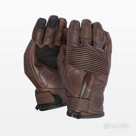 GUANTO PELLE VINTAGE MOTO PREXPORT DRAGON MARRONE