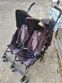 passeggino gemellare 