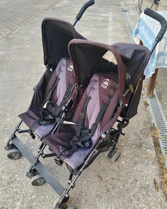 passeggino gemellare 