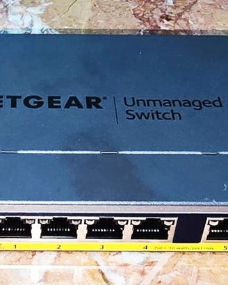 NETGEAR GS108LP (10/100/1000) PoE