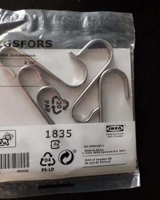 Serie IKEA Kungsfors ganci piccoli