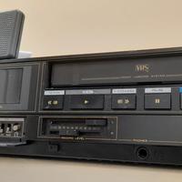 VIDEOREGISTRATORE LETTORE VHS SUPER FERMOIMMAGINE