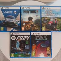 Lotto giochi playstation 5 come nuovi