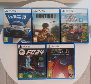 Lotto giochi playstation 5 come nuovi