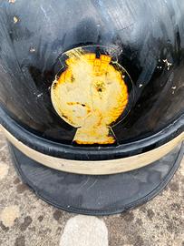 Casco polizia vintage