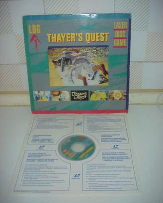 Thayer's Quest LDG laserdisc laser disc game gioco