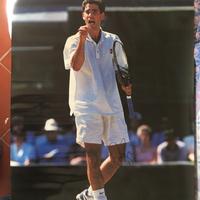 Poster Nike Pete Sampras Autografato