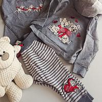 Monnalisa Coordinato 3 pezzi 18 Mesi