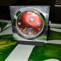 VINTAGE Orologino da tavolo dorso SCHELETRICO