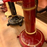 Piedistalli per affettatrici a volano restaurati