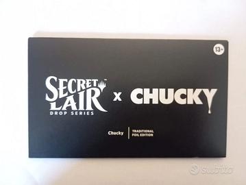 MTG Secret Lair x Chucky Foil Edition Nuovo