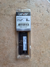 RAM Lexar DDR5 8GB 5600 MHz SODIMM