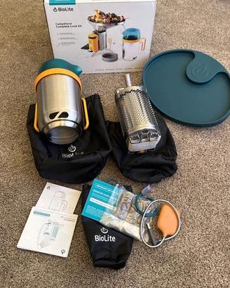 Fornello da campeggio a legna BioLite CampStove 2+