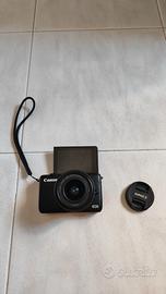 Canon eos m10 + obbiettivo Canon ef-m 15-45mm f 3