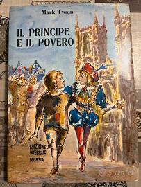 Libro vintage Il principe e il povero M.Twain 1972