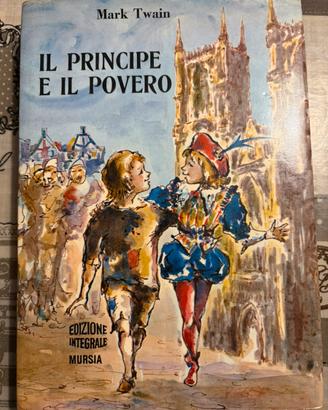 Libro vintage Il principe e il povero M.Twain 1972