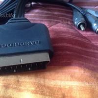 Cavo scart con uscita RCA